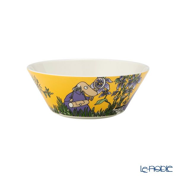 アラビア（ARABIA） ムーミン クラシック ボウル 15cm ヘムレンさん イエロー 1066915