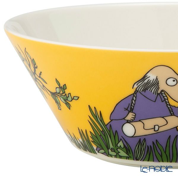 アラビア（ARABIA） ムーミン クラシック ボウル 15cm ヘムレンさん イエロー 1066915