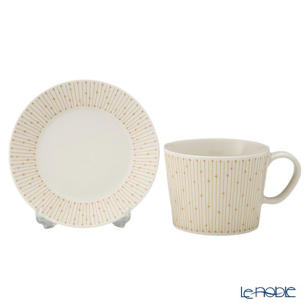 アラビア（ARABIA） マイニオ サラストゥス Mainio Sarastus ベージュ カップ＆ソーサー 170ml 1069222