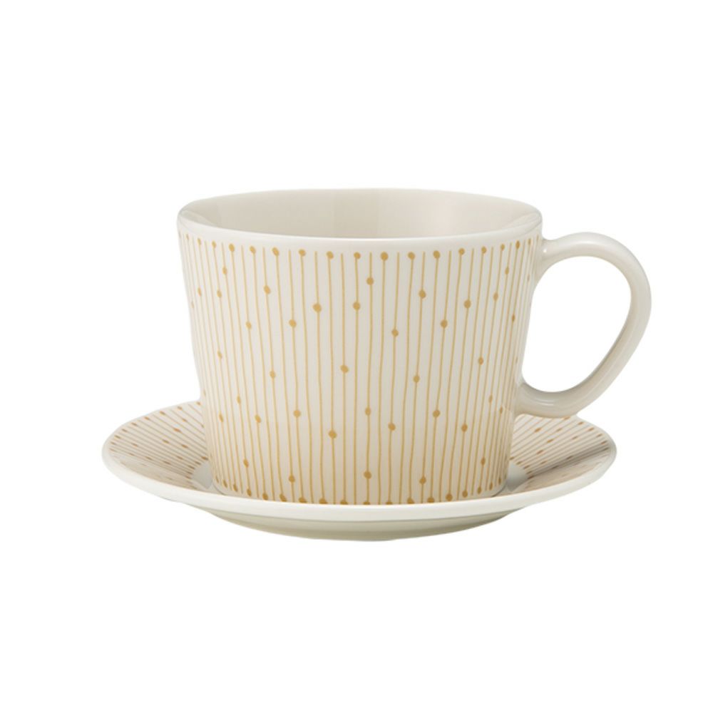 アラビア（ARABIA） マイニオ サラストゥス Mainio Sarastus ベージュ カップ＆ソーサー 170ml 1069222