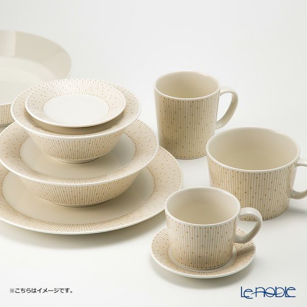 アラビア（ARABIA） マイニオ サラストゥス Mainio Sarastus ベージュ プレート 15cm 1069223