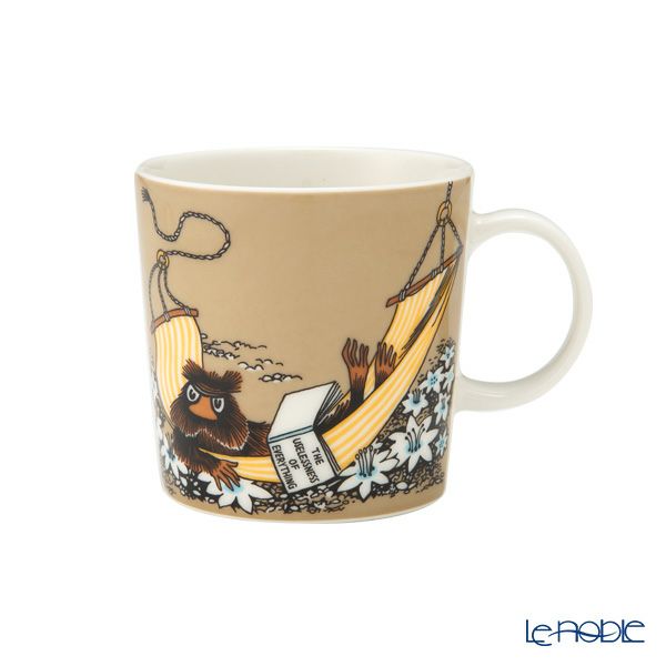 アラビア（ARABIA） ムーミン クラシック マグカップ 300ml じゃこうねずみ ベージュ 1069393