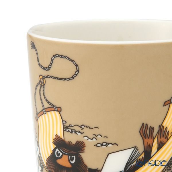 アラビア（ARABIA） ムーミン クラシック マグカップ 300ml じゃこうねずみ ベージュ 1069393