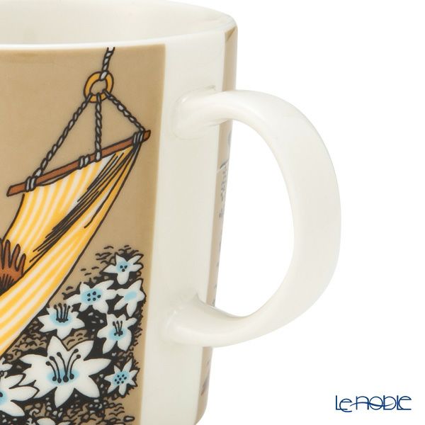 アラビア（ARABIA） ムーミン クラシック マグカップ 300ml じゃこうねずみ ベージュ 1069393