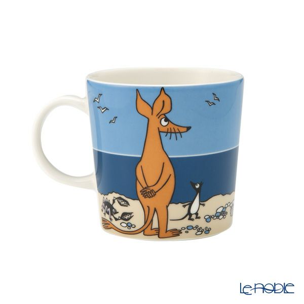 アラビア（ARABIA） ムーミン クラシック マグカップ 300ml スニフ ブルー 1069396