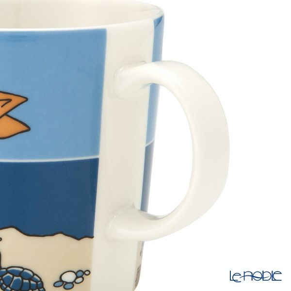 アラビア（ARABIA） ムーミン クラシック マグカップ 300ml スニフ ブルー 1069396