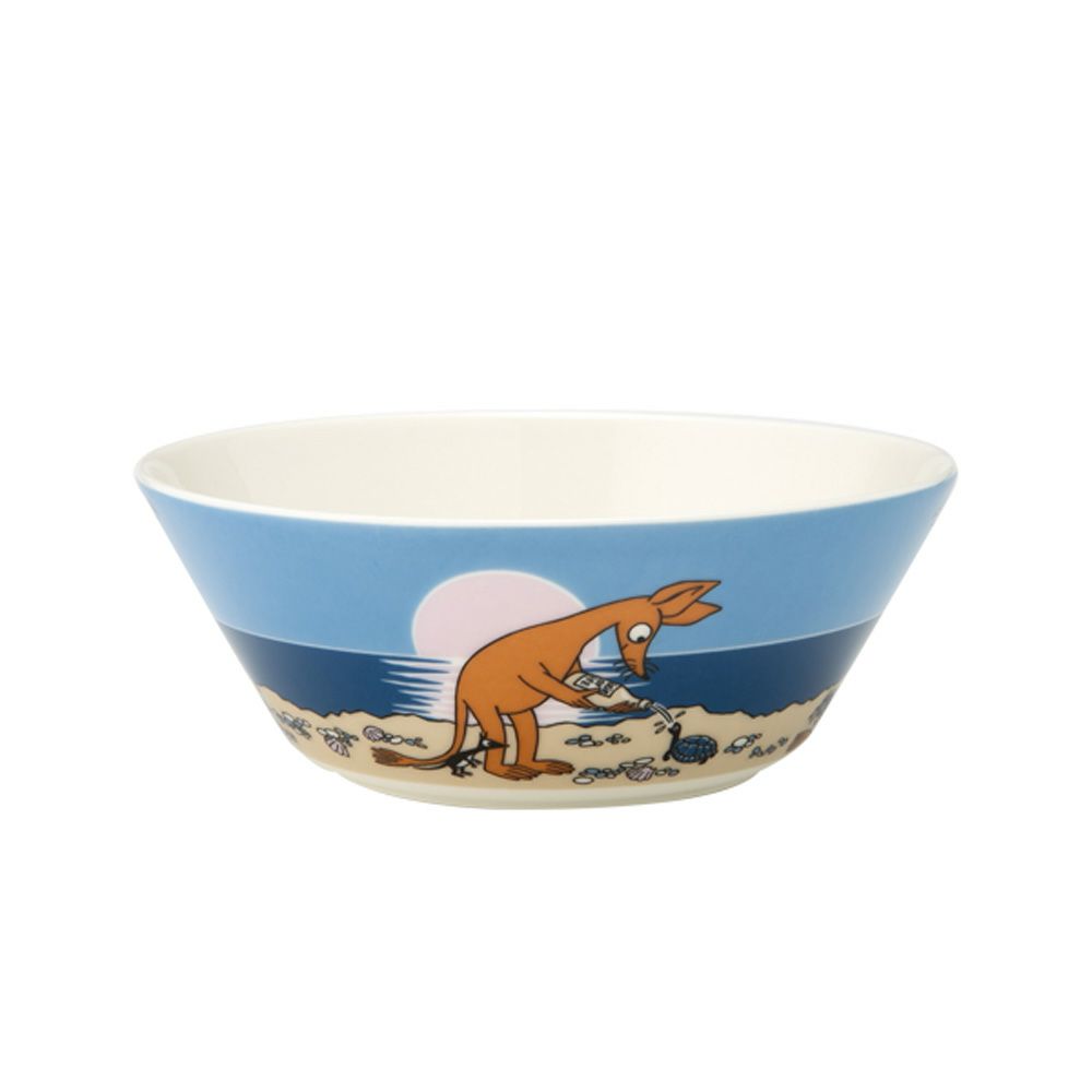 アラビア（ARABIA） ムーミン クラシック ボウル 15cm スニフ ブルー 1069397