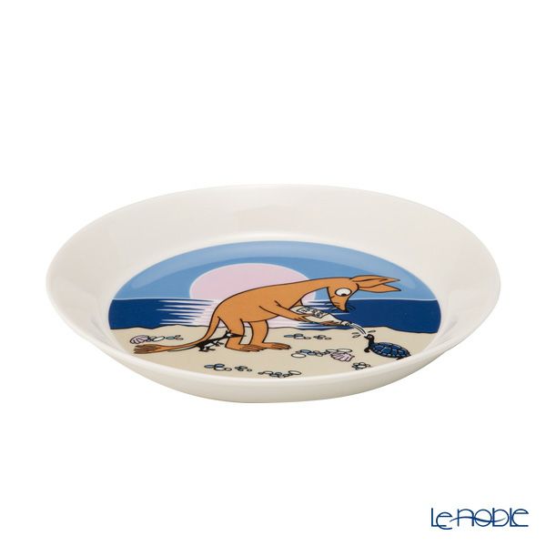 アラビア（ARABIA） ムーミン クラシック プレート 19cm スニフ ブルー 1069398