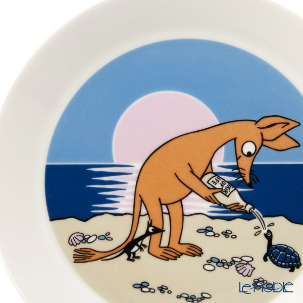 アラビア（ARABIA） ムーミン クラシック プレート 19cm スニフ ブルー 1069398