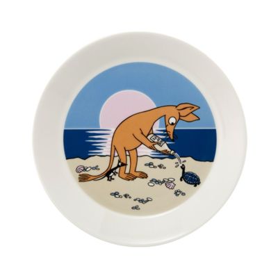 アラビア（ARABIA） ムーミン クラシック プレート 19cm スニフ ブルー