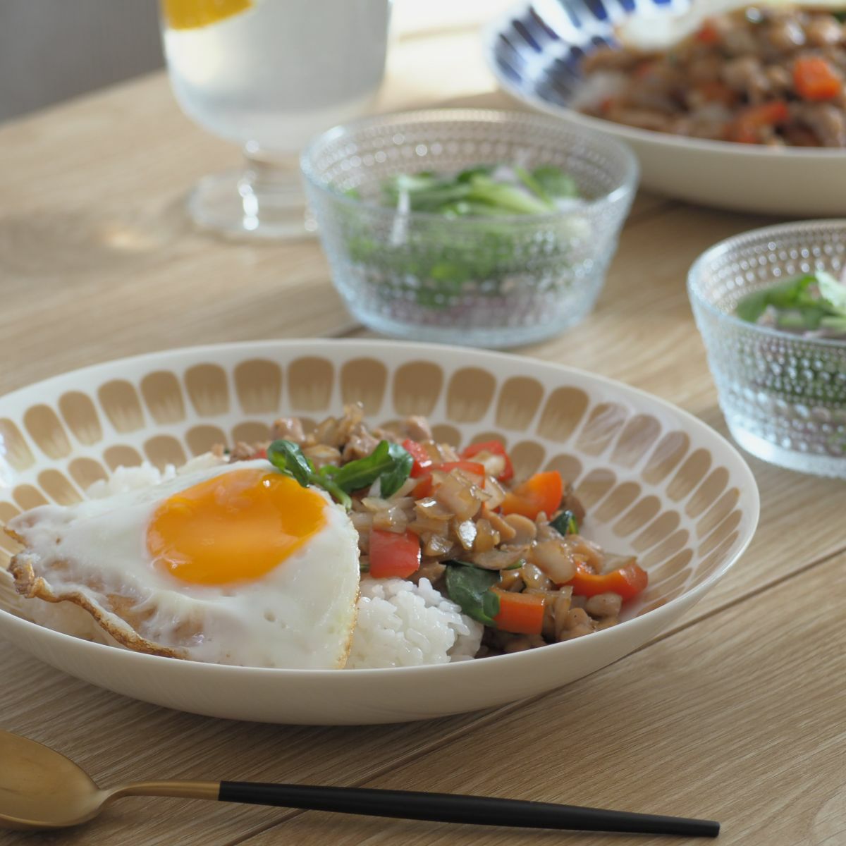 アラビア（ARABIA） 24h トゥオキオ TUOKIO ベージュ ディーププレート（パスタプレート）24cm 1070776