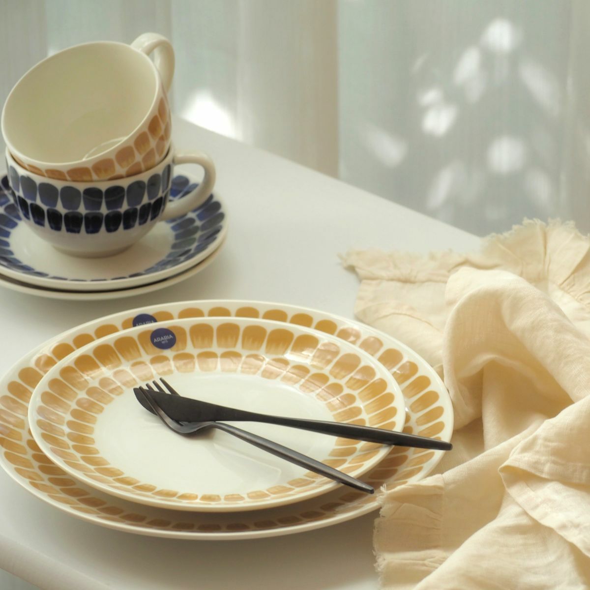 アラビア（ARABIA） 24h トゥオキオ TUOKIO ベージュ プレート 20cm 1070778