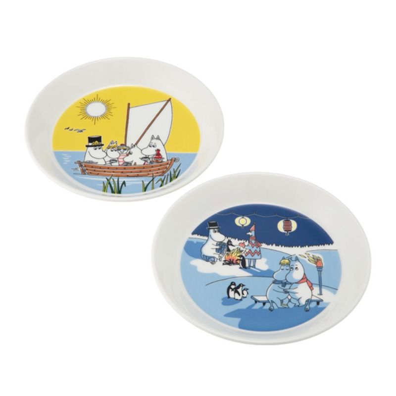 アラビア（ARABIA） ムーミン コレクターズプレート ボンファイアー