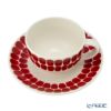 アラビア（ARABIA） 24h トゥオキオ TUOKIO レッド カップ＆ソーサー 260ml 1075823