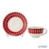 アラビア（ARABIA） 24h トゥオキオ TUOKIO レッド カップ＆ソーサー 260ml 1075823