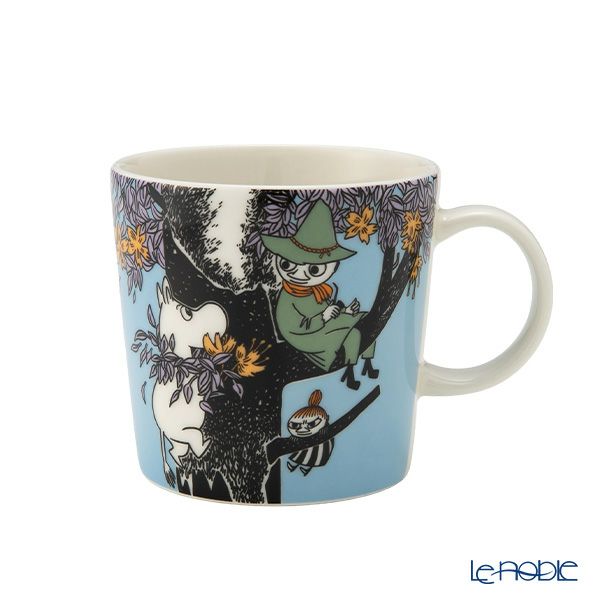 アラビア（ARABIA） ムーミン クラシック マグカップ 300ml フレンズ フォーエバー 80周年 1076189