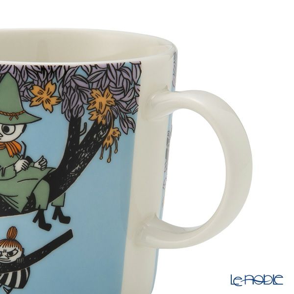 アラビア（ARABIA） ムーミン クラシック マグカップ 300ml フレンズ フォーエバー 80周年 1076189