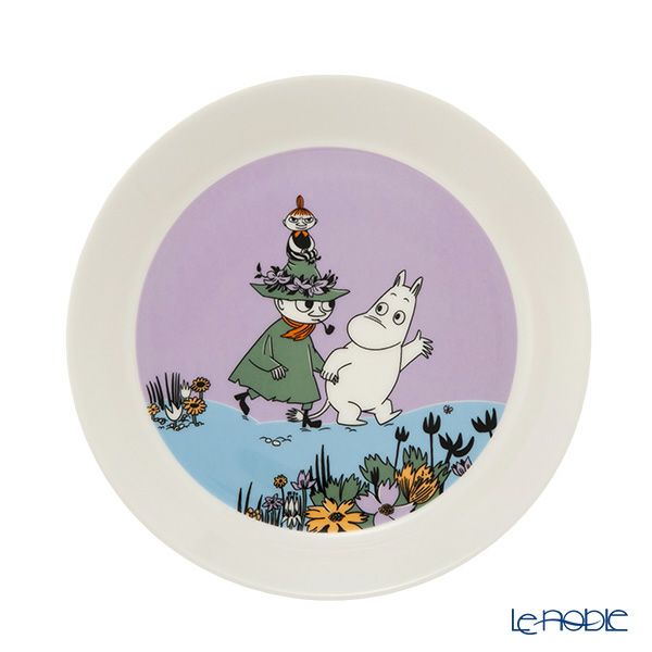 アラビア（ARABIA） ムーミン クラシック プレート 19cm フレンズ フォーエバー 80周年 1076281