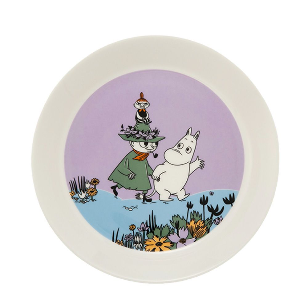 アラビア（ARABIA） ムーミン クラシック プレート 19cm フレンズ フォーエバー 80周年 1076281