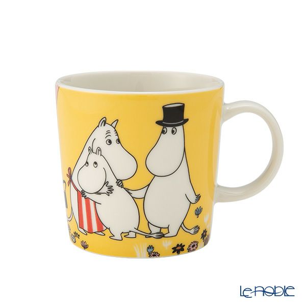 アラビア（ARABIA） ムーミン クラシック マグカップ 300ml ファミリータイム 80周年 1076287