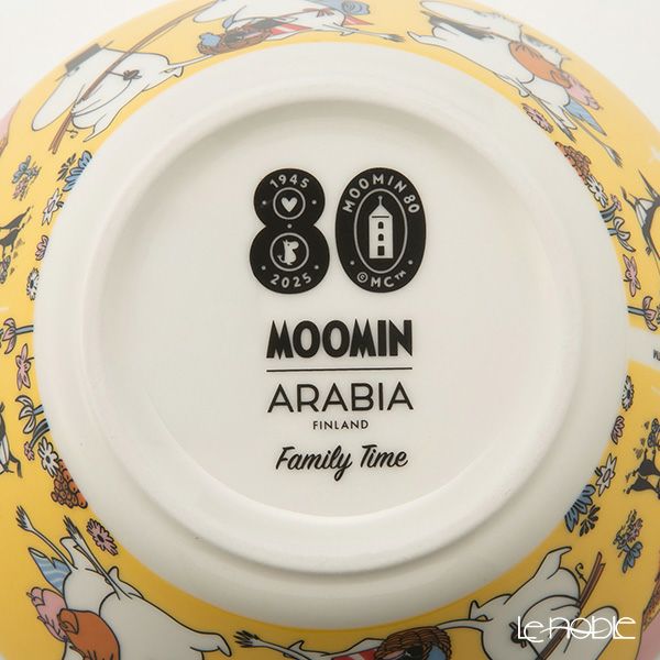 アラビア（ARABIA） ムーミン クラシック ボウル 15cm ファミリータイム 80周年 1076288
