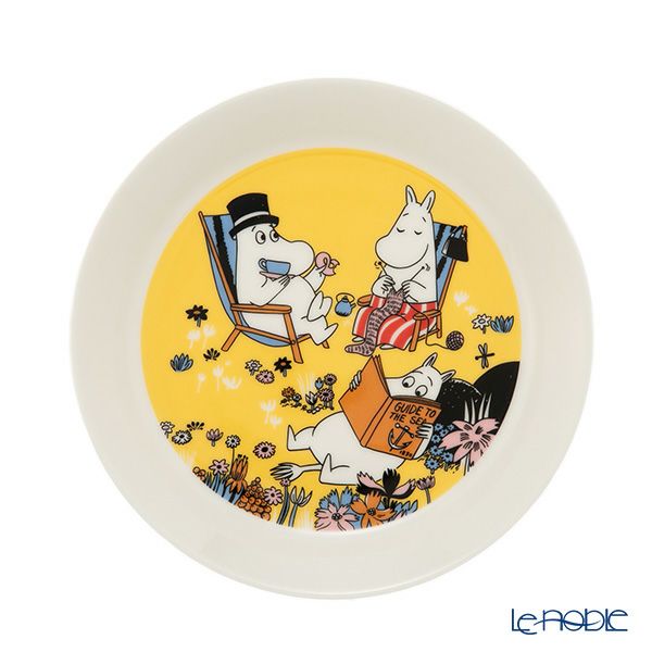 アラビア（ARABIA） ムーミン クラシック プレート 19cm ファミリータイム 80周年 1076289