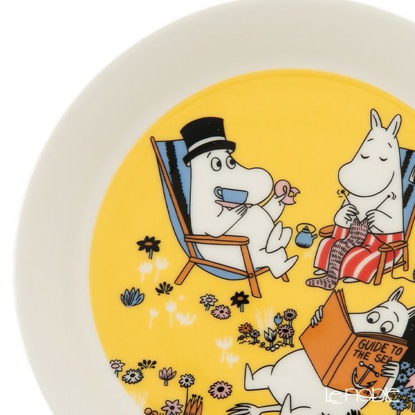 アラビア（ARABIA） ムーミン クラシック プレート 19cm ファミリータイム 80周年 1076289