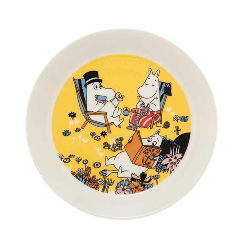 アラビア（ARABIA） ムーミン クラシック プレート 19cm ファミリータイム 80周年 1076289