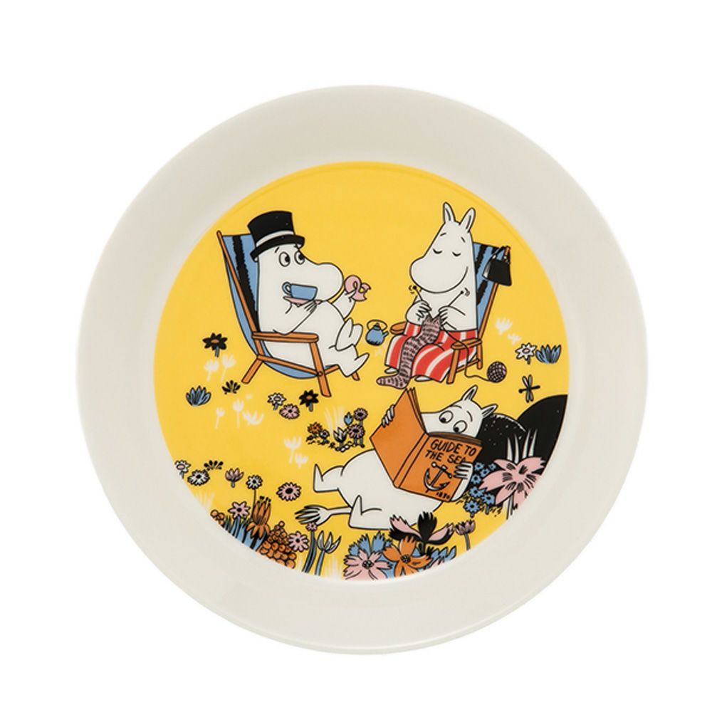 アラビア（ARABIA） ムーミン クラシック プレート 19cm ファミリータイム 80周年 1076289