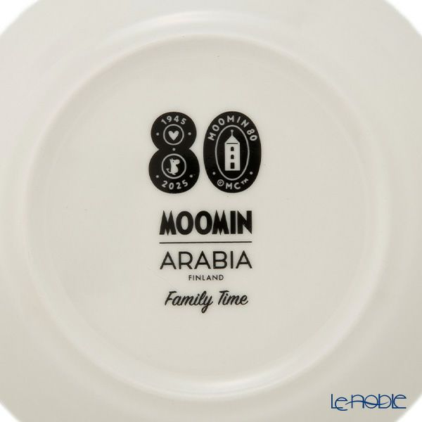 アラビア（ARABIA） ムーミン クラシック プレート 15cm ファミリータイム 80周年 1076291