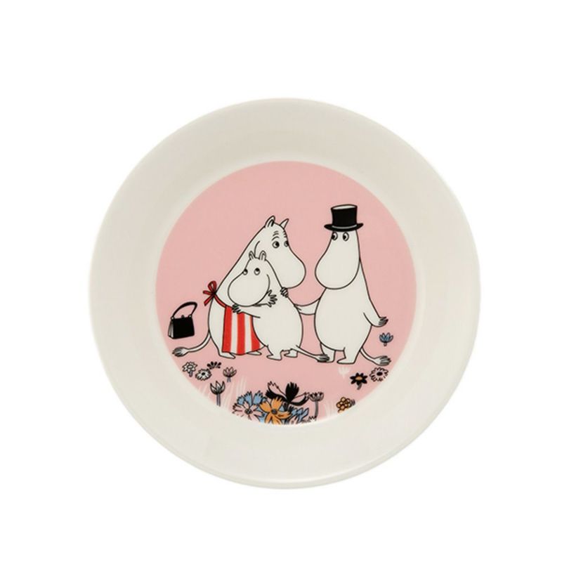 アラビア（ARABIA） ムーミン クラシック プレート 15cm ファミリータイム 80周年 1076291