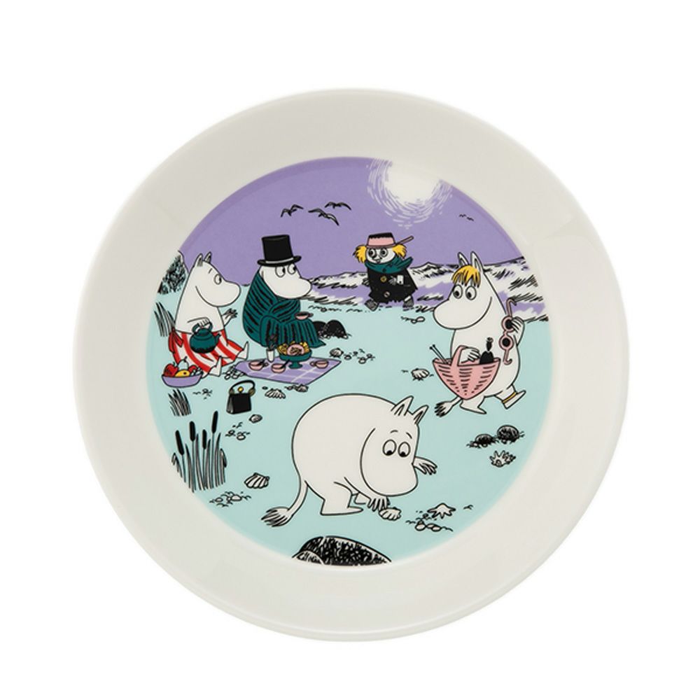 アラビア（ARABIA） ムーミン 2025S サマー プレート 19cm ビーチデイ 1076299