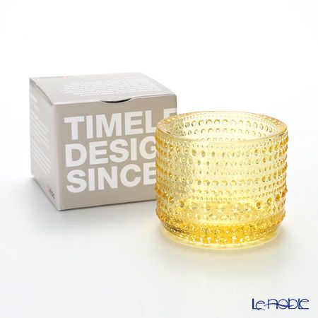 イッタラ（iittala） カステヘルミ キャンドルホルダー 64mm レモン