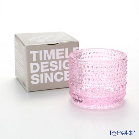 イッタラ（iittala） カステヘルミ キャンドルホルダー 64mm ペールピンク
