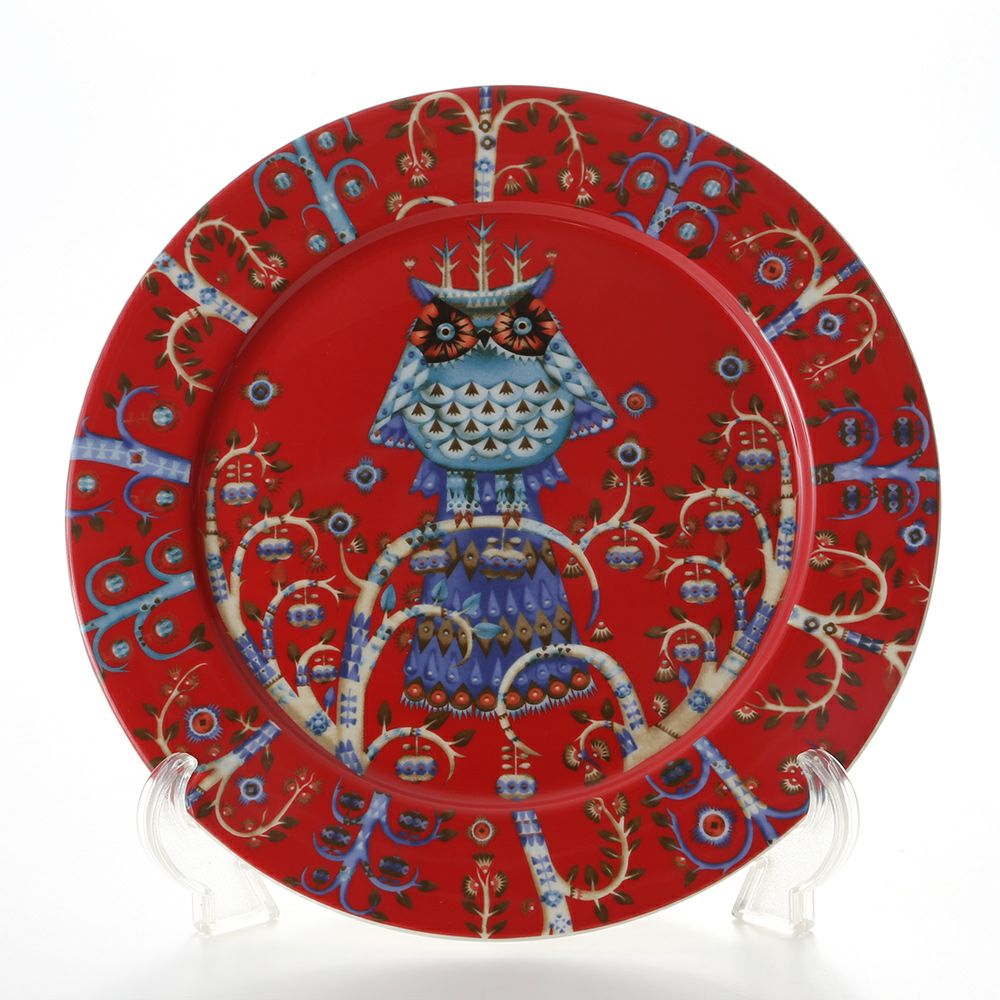 イッタラ（iittala） タイカ レッド プレート 27cm