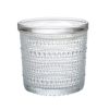 イッタラ（iittala） カステヘルミ 蓋付ジャー クリア 大 （蓋はプラスチック製）
