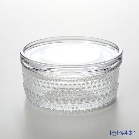 イッタラ（iittala） カステヘルミ 蓋付ジャー クリア 小 （蓋は