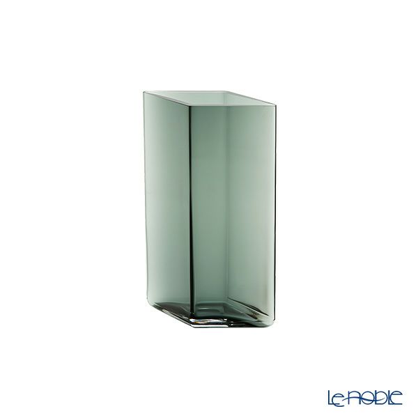 イッタラ（iittala） ルーツ ベース（花瓶） グレー 115×180mm 1015592