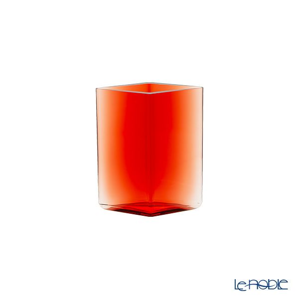 イッタラ（iittala） ルーツ ベース（花瓶） クランベリー 115×140mm 1015596