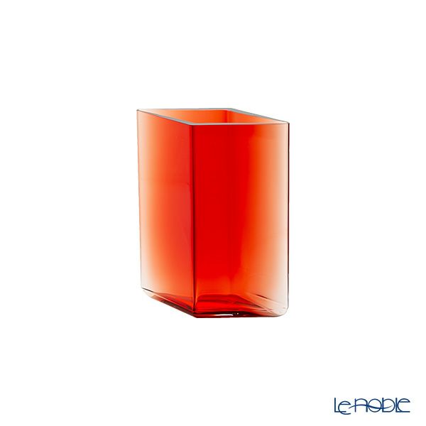 イッタラ（iittala） ルーツ ベース（花瓶） クランベリー 115×140mm 1015596