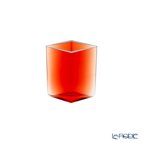 イッタラ（iittala） ルーツ ベース（花瓶） クランベリー 115×140mm 1015596