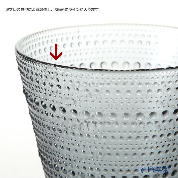 イッタラ（iittala） カステヘルミ ベース15.4cm グレイ