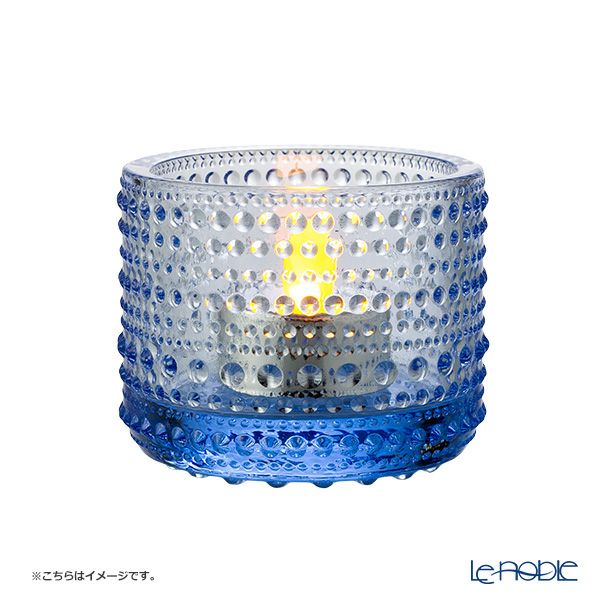 イッタラ（iittala） カステヘルミ キャンドルホルダー 64mm アクア 1025664