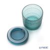 イッタラ（iittala） カステヘルミ 蓋付きジャー シーブルー 116x114mm