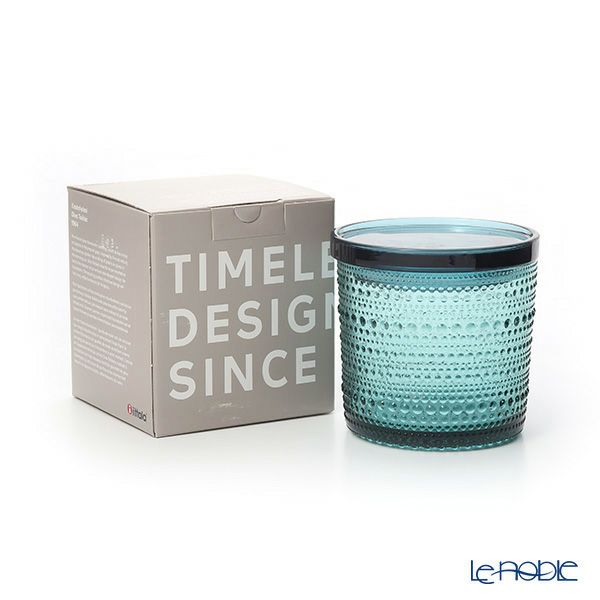 イッタラ（iittala） カステヘルミ 蓋付きジャー シーブルー 116x114mm