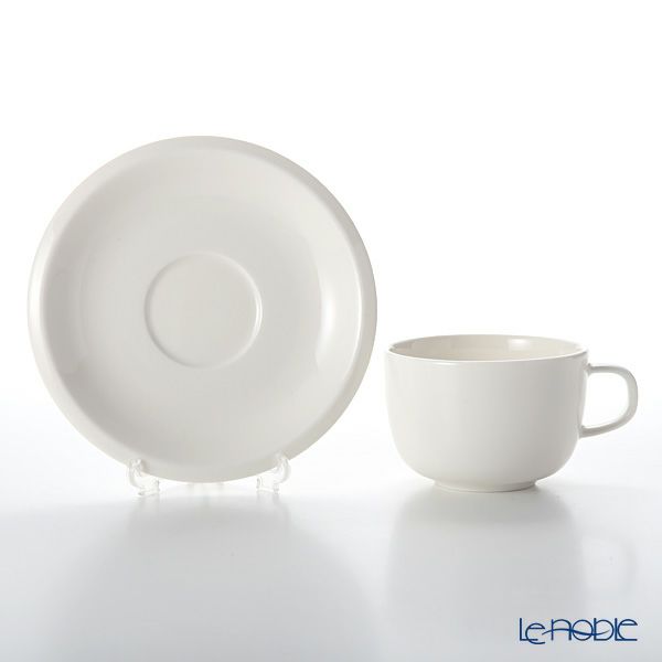 イッタラ（iittala） ラーミ Raami カップ＆ソーサー ホワイト 270ml／16cm