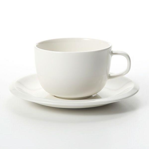 イッタラ（iittala） ラーミ Raami カップ＆ソーサー ホワイト 270ml／16cm