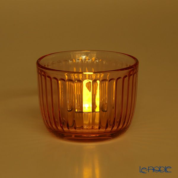 イッタラ（iittala） ラーミ Raami キャンドルホルダー サーモンピンク 9cm