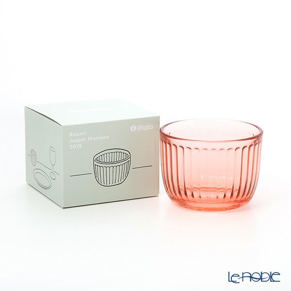 イッタラ（iittala） ラーミ Raami キャンドルホルダー サーモンピンク 9cm