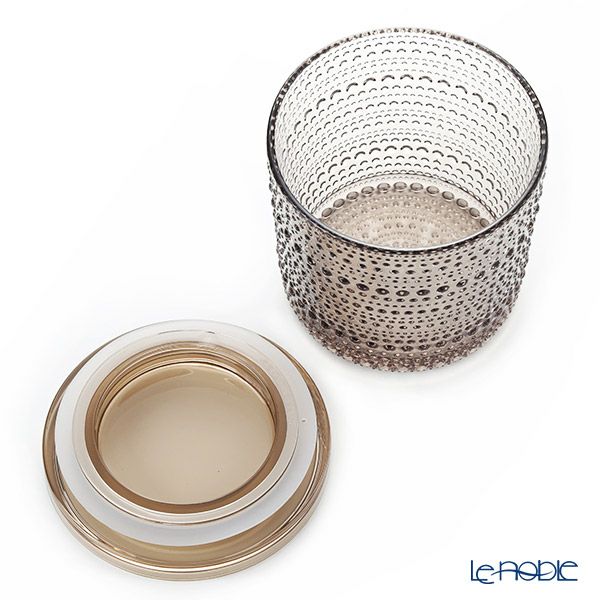 イッタラ（iittala） カステヘルミ 蓋付ジャー リネン 大 1051170 （蓋はプラスチック製）